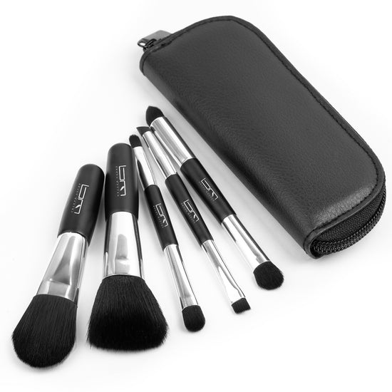 5PCS Double Ended Portable Mini Cosmetic Brushes